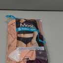 Hanes Women's Hipster Underwear Pack, Breathable Mesh Panties for Women, 5-Pack (14, Tan/Purple/Pink/Coral/Black)