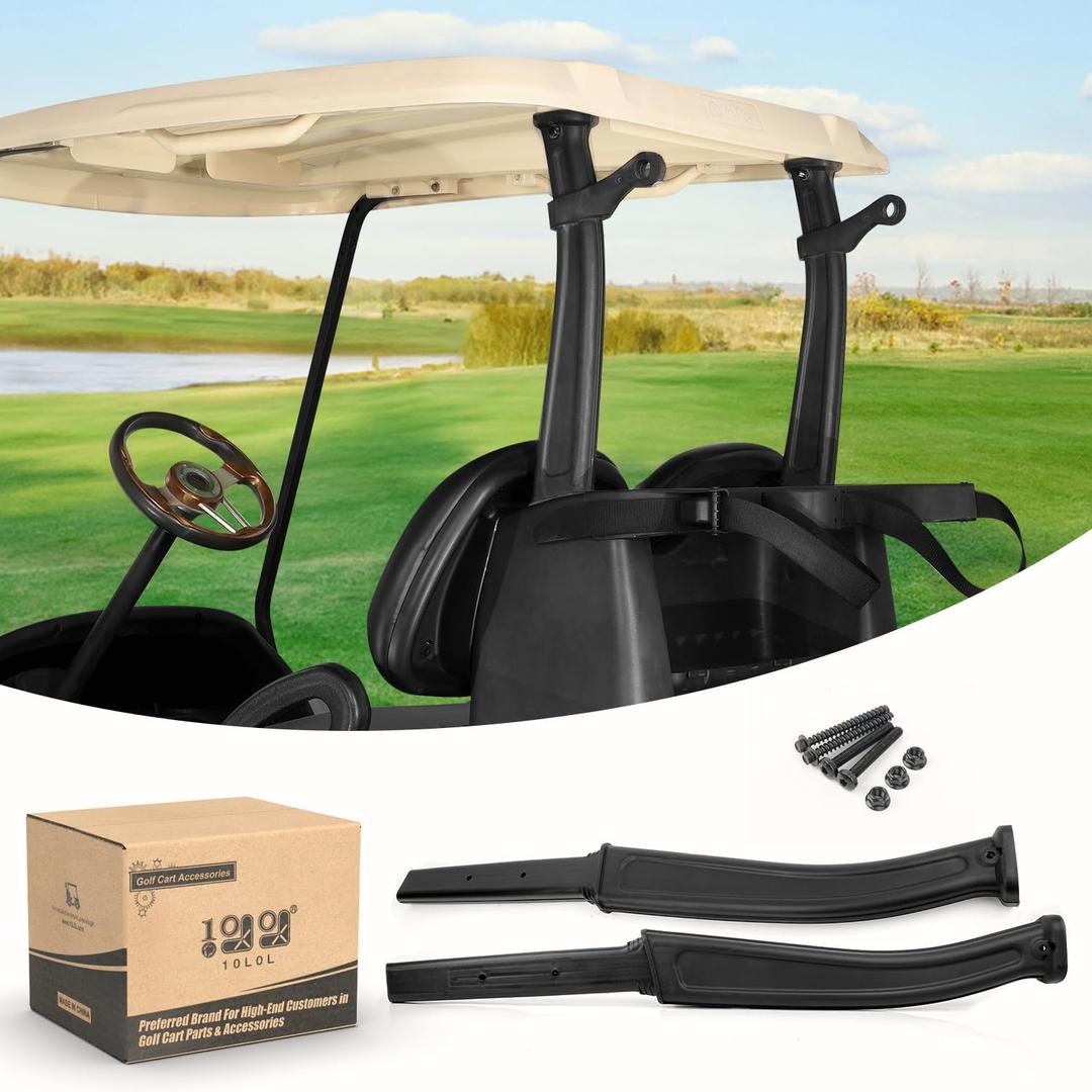 10L0L Golf Cart Rear Top Support Strut Kit for Club Car Precedent (2004 Up) Replacement Parts Number 1025135-01, ZRSK-P10S, RSK-P10S, 1023135-01