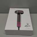 SHRATE Professional High Speed Ionic Hair Dryer | Ultra-Fast Drying | 500 Million Negative Ions | Low Noise | 160000 RPM | Compact Blow Dryer with Magnetic Diffuser for Faster Drying All Hair Types (Grey)