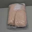 Light Pink Linen Curtains Pinch Pleated 90 Inch Length 2 Panels for Nursery Baby Girls Bedroom Semi Sheer Light Filtering Pleated Linen Curtains for Living Room Bedroom Dusty Blush Pink (40"W x 90"L (Pack of 2))