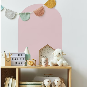 RoomMates Pink Decorative Arch Peel and Stick Wall Stickers, 25.69 inches x 36.125 in X .01 in