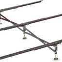 Glideaway X-Support Bed Frame Support System, GS-3 XS Model - 3 Cross Rails and 3 Legs - Strong Center Support Base for Full, Queen and King Mattress, Box Springs, and Bed Foundations