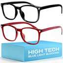 livho High Tech Blue Light Glasses - Advanced Blue Light Blocking Computer Glasses - Screen Fatigue & UV Protection