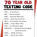 5 x Funny 70th Birthday Card Gifts for Women Men | Humorous Birthday Gifts Decorations for 70 Year Old Dad Mom Grandpa Grandma, 8.0 x 5.3 inches