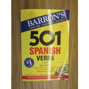 Barron's 501 Spanish Verbs