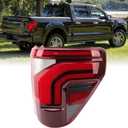 LED Tail Light Compatible with Ford F150 F-150 2024 2025 W/Blind Spot Rear Lamp Taillight Break Light Right Passenger Side Replace RL3Z13404C