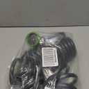 Coil Hose,3/8" EVA Coil Garden Hose 25 FT,Curly Water Hose Lightweight with Brass Connectors,Recoil Garden Hose Includes 8-Pattern Spray Nozzle for Boat, Yard, Patio (Gray)