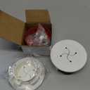 Cord Hider for Wall Mounted TV, in Wall Cable Management Kit for Large Capacity, Wall Cable Hider Behind The Wall, Cable Raceway White Includes Hole Saw Dril Attachment - 2 Pass Locking Brackets