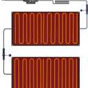 Snow Melting Mats, Heated PVC Winter Mat with Power Cord, 3IN/H Speed Snow and Ice Melting Pads for Outdoor Sidewalks, Steps (30in x 60in)