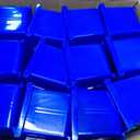 Akro-Mils 30224 AkroBins Plastic Storage Bins, Space-Saving Stackable Bins for Garage, Pantry, Craft Organization, 11" L x 4" W x 4" H, Blue, 12-Pack