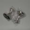 Rely+ Silver Candle Holder Set of 2 - Decorative Taper Candle Stick Candle Holder Candlestick Holders for Taper Candles Home Decor Modern Easter Candle Holders for Dinner, Party