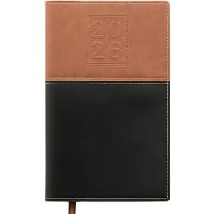 2026 Planner Calendar, 5"x8" : Includes 14 Months (November 2025 - December 2026) / 2026 Weekly Planner/Weekly Agenda/Monthly Calendar Organizer (Brown/Black)