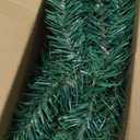 9 Ft Pre-lit Lighted Christmas Garland Decor, Festive Holiday Decoration for Outdoor/Indoor, Green Pine Branches with Red Berries and Pine Cones, Waterproof 50 Warm Lights with Timer