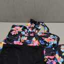 Aqua Eve Plus Size Two Piece Swimsuits for Women Tankini Bathing Suits Flowy Swim Dress with Shorts Size 18W