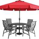 Master Canopy patio umbrella red 11ft UB09