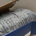 Bedsure GentleSoft Electric Blanket Queen Size - Soft Ribbed Flannel Heated Blanket with Dual Control, Heating with 10 Heat Settings & 10 Time Settings, 8 hrs Timer Auto Shut Off (84x90 inches, Grey)