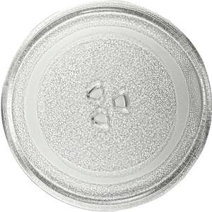HQRP 9.6" / 24.5cm Glass Turntable Plate Microwave Oven Cooking Tray Replacement for LG, GE, Magic Chef, Hotpoint, Panasonic, Kenmore, Retro, Rival Small Microwaves 245mm