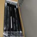 Outdoor Privacy Fence Panels, 48" h x 71" w No-Dig Metal Garden Fence, Rustproof Decorative Panels for AC Unit Cover, Pool Pump, Trash Can Enclosure, Yard & Flower Bed Border, Easy Install