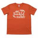 Women Thanksgiving T Shirt Thankful Shirts Thanks Letter Print Shirt Casual Holiday Short Sleeve Tops Size XL