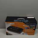 95kpa Vacuum Sealer Machine,Commercial Full Automatic Food Sealer,Powerful Sealing System with Double Heat Seal,Bags Storage, Easy-Lock Handle,Build-in Cutter,1 Bag Rolls and 10 pcs Pre-cut Bags