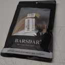 BARSDAR Light Ash Blonde Mix Straight Ponytail Extension - 26 Inch Long Straight Wrap Around Ponytail for Women, Clip in Ponytails Hair Extensions Synthetic Blonde Pony Tails Hairpieces Daily (26 Inch (Pack of 1), Light Ash Blonde & Bleach Blonde)