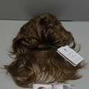 Swiking Mens Mullet Wig Light Brown Retro 70s 80s Disco Rocker Curly Punk Fancy Party Halloween Cosplay Costume Wigs (Light Brown)