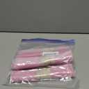 14 Pack Beeswax Taper Candles,Handmade Bees Wax Candle for Home, Dripless & Unscented Candle Sticks, 9" Tall, Pink Beeswax Candles by Kissingfish