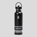 Hydro Flask Water Bottle - Insulated Stainless Steel - Non Spill, Leakproof in 24 Oz Black