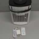 Battery Powered Air Conditioner 6000mAh,Rechargeable Small Air Conditioner for Room,Personal Air Cooler with Mist,Timer,Light,Portable Mini AC Unit Cooling Fan for Camping,Tent,Car,Desktop,Bedroom