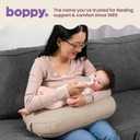 Boppy Nursing Pillow, Cotton Muslin Ergonomic Breastfeeding Support Pillow