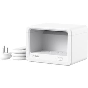 Gitryin 8-in-1 Power Strip with Multiple Outlets,1020J Desktop Charging Station with 8 AC for Home Office, 3.28ft Heavy Duty Extension Cord with Flat Plug, White, 4 Packs