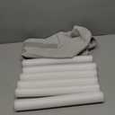 Lumirelle Door Draft Stopper with Locking Hook and Loop, Adjustable Under Door Seal Weather Stripping for 32-36" Doors, Blocks Noise Draft Dust Light Energy Saving Door Bottom Seal Gap Filler