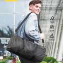 Vorspack Duffel Bag 20-24-28 Inches Foldable Gym Bag for Men Women Duffle Bag Lightweight with Inner Pocket for Travel Sports