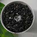 Der Rose 28'' Artificial Palm Tree Tall Fake Tropical Faux Trees Indoor and Outdoor for Home Bathroom Porch Outside Patio Decor (White Pot)