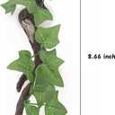 AQUA KT Reptile Corner Branch Terrarium Plant Decoration with Suction Cup for Amphibian Lizard Snake Climbing