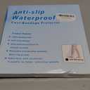 Waterproof Extra Wide Leg Cast Cover for Shower Adults, Extra Large Leg Shower Cover with Non-Slip Bottom, Watertight Foot Protector for Plus Size Adults Surgery Shower Boot