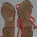 Shoe Land Women’s Flat Sandals – Comfortable Lace-Up Gladiator Sandals with Adjustable Ankle Wrap | Strappy Crisscross Open Toe Tie-Up Shoes for Summer, Beach & Travel, 7