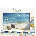 4 x 6 Mediterranean Photo Frame Beach Picture Frames Ocean Photo Frame Decorative Photo Frames Ideal for Home Marine Decor