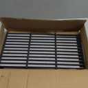 SafBbcue 19.7" Grill Grates for Char-Griller 1733 2735 Smokin' Champ Charcoal Grill Replacement Parts Chargriller 1624 1722 Replacement Parts Cast Iron Grates 3-Pack