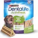 DentaLife ActivFresh Dog Chews for Large Dogs 40 lbs. and up, Dental Chews to Freshen Breath, Chicken Flavor, 24.1 oz., 21 Chews - 21 ct. Pouch