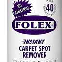 FOLEX Instant Carpet Spot Remover Carpet Cleaner - 32 oz - Removes Pet Accidents, Grease, Red Wine and More