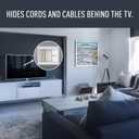 Legrand Pass & Seymour TV3WW 3 Gang Recessed TV Box, Frame Only, White (1 Count)