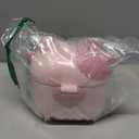 NCVI Baby Formula Dispenser On The Go, Formula Container To Go, Formula Holder for Travel, Outdoor Picnic with Baby Infant, Portable Container for Milk Powder, Snacks, Candy, Fruits (Pink)