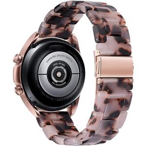 Quick Release Watch Resin Band 22mm 20mm 18mm,Women Men Wacth Bands Compatible with Samsung Galaxy Watch/Huawei Watch/Amazfit Stratos/Garmin Watch/Asus Zenwatch 2