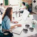 Operation Christmas 1560 Pcs Paper Clips and Binder Clips Assorted Sizes Large Medium Small Binder Clip, Paperclips for Operation Christmas Items Bulk Office Supplies(Black)