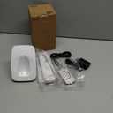 VTech Cordless Phone with DECT 6.0, Full-Duplex Speakerphone, Lighted Display, Backlit Keypad, Caller ID/Call Waiting, Volume Control, Hearing Aid Compatible, Wall Mount | VG131 (White)