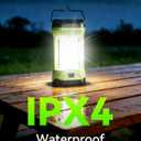 AlpsWolf Camping Lantern Rechargeable, 4000LM LED Lanterns for Power Outages, 4600mAh Super Bright Portabl Lantern & Lights for Emergency, Hurricane, Camping