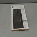 (Dual Mode) Rii RT518S Wireless and Bluetooth 2-LED Color Backlit Multimedia Keyboard with Multi-Touch Big Size Trackpad,Rechargable Keyboard for Android TV Box,PC,Tablets,Smart TV, HTPC, IPTV,Windows