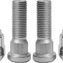 M14x1.50 Chrome Wheel Lug Stud Nut Set Compatible with 2009-2021 Honda Acura Odyssey MDX Passport Pilot Ridgeline RLX TL ZDX, Replaces 90304TK4A01 611-327 (4PCS)