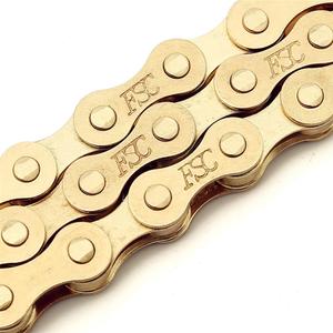 FSC F410 1-Speed Bicycle Chain Single (1/2 x 1/8-Inch, 104L) (Ti-N Gold)